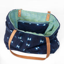 Load image into Gallery viewer, Dark Indigo Tote