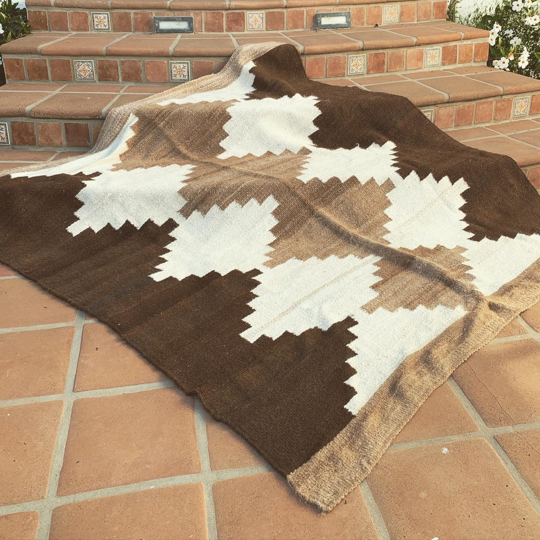 Desierto Llama Wool Rug