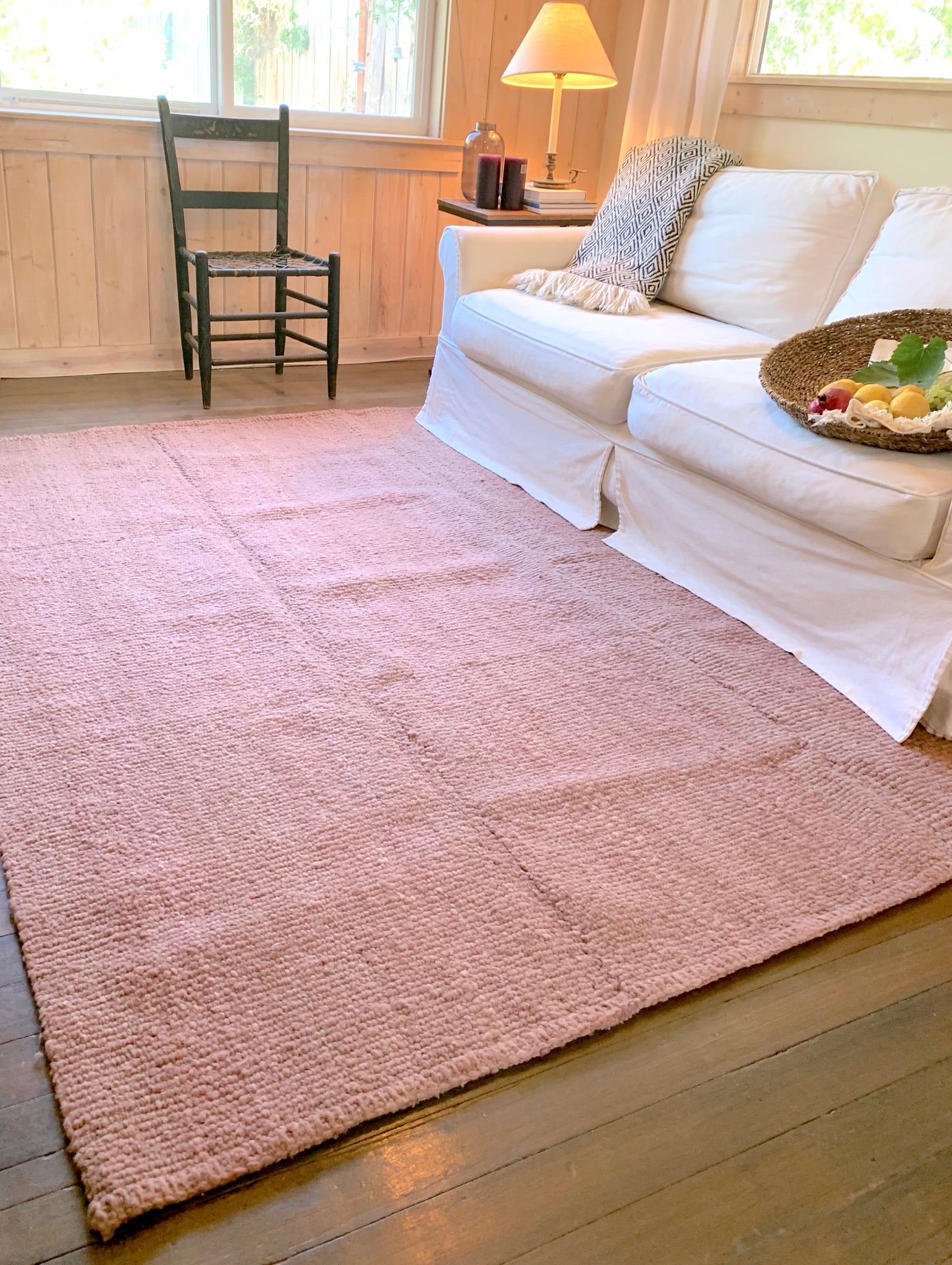 Madero Rug Terreno Wool Rug in Madder Pink – Patrona Textiles